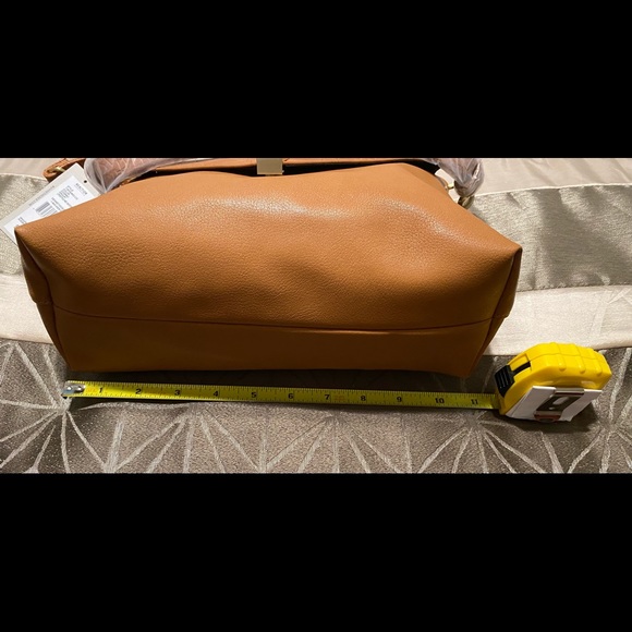 Kenneth Cole Reaction Cognac Lifestyle Mid-Satchel - Picture 10 of 13